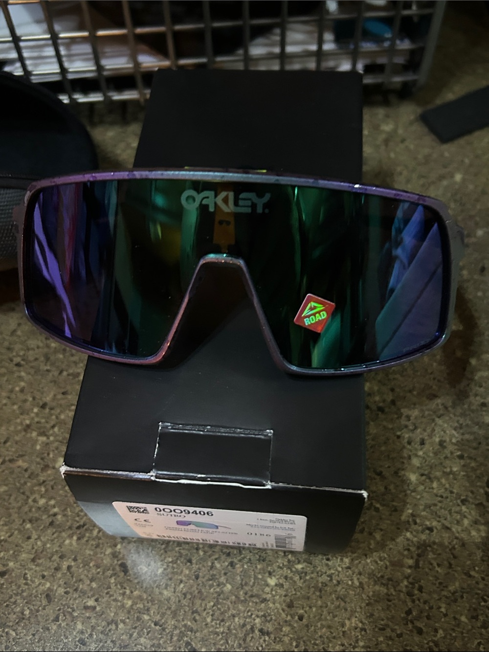Oakley Green Purple with Splatter Sutro (Limited edition) Brand New